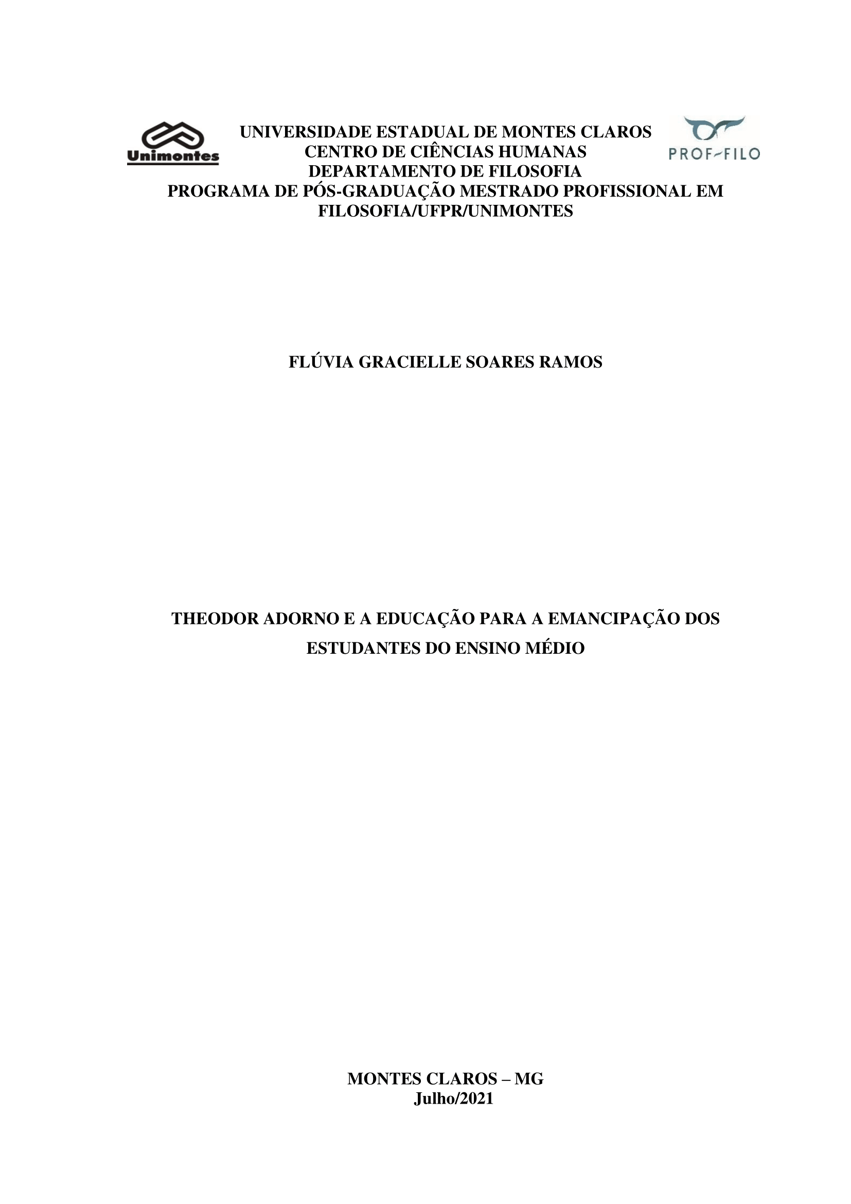 Fluvia Gracielle Soares Ramos